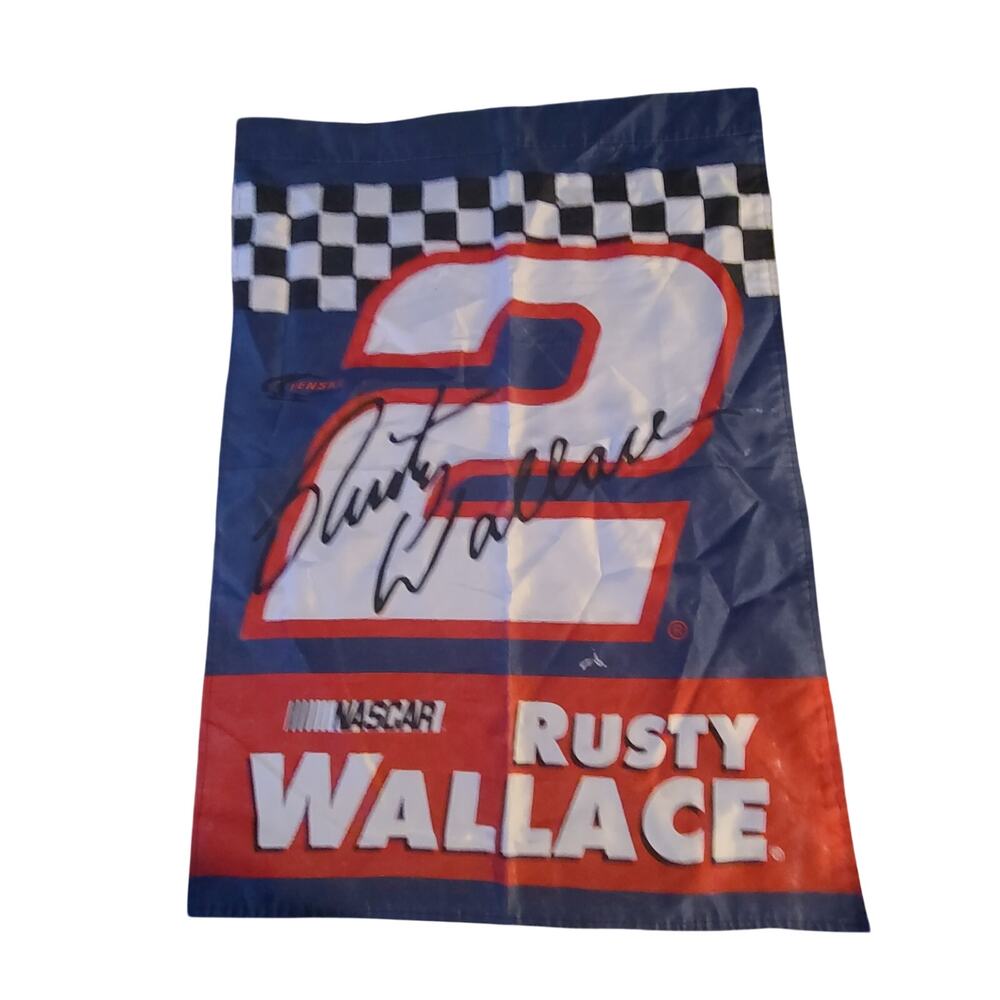 Nascar Rusty Wallace flag size "42"